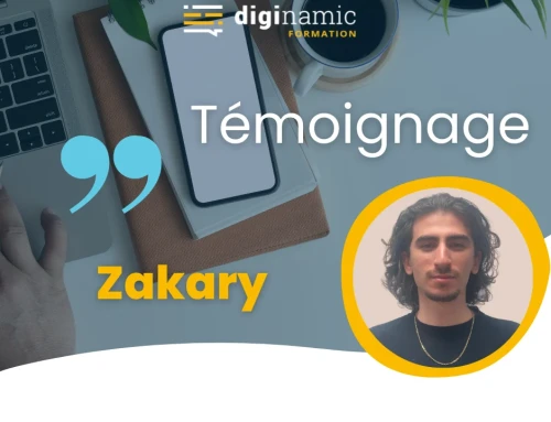 Témoignage de Zakary, en formation de Développeur web et mobile