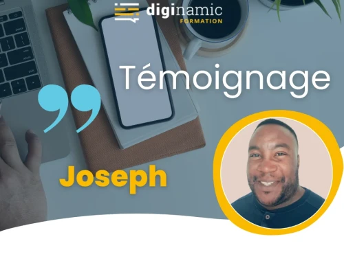 Témoignage de Joseph, diplômé Concepteur développeur Java full stack
